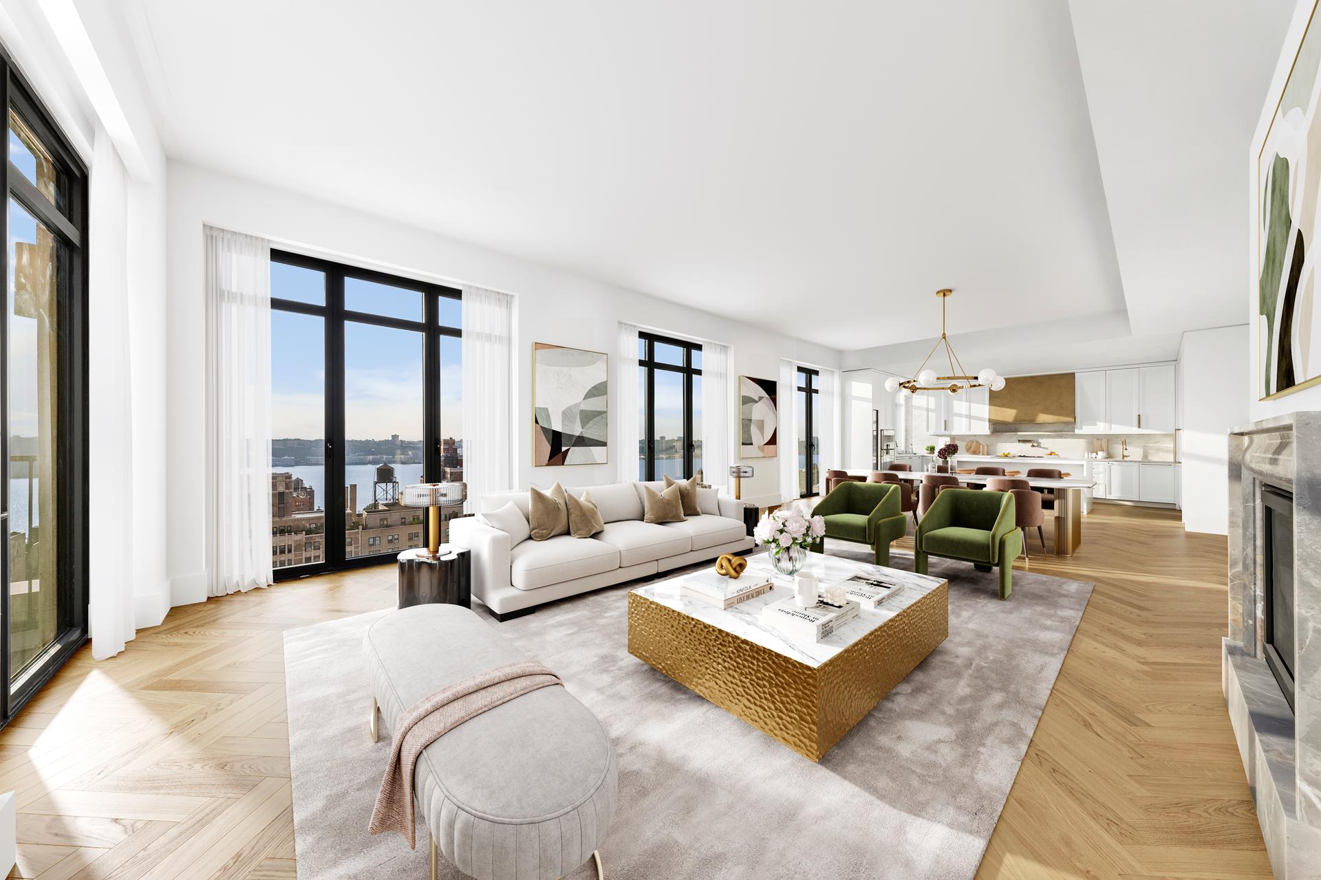 2505 Broadway Penthouse, Upper West Side, Upper West Side, NYC - 4 Bedrooms  
4.5 Bathrooms  
8 Rooms - 