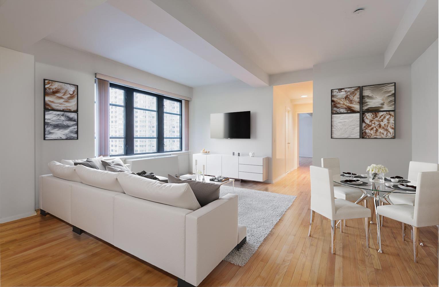 43 West 61st Street 18H, Lincoln Sq, Upper West Side, NYC - 1 Bedrooms  
1 Bathrooms  
3 Rooms - 