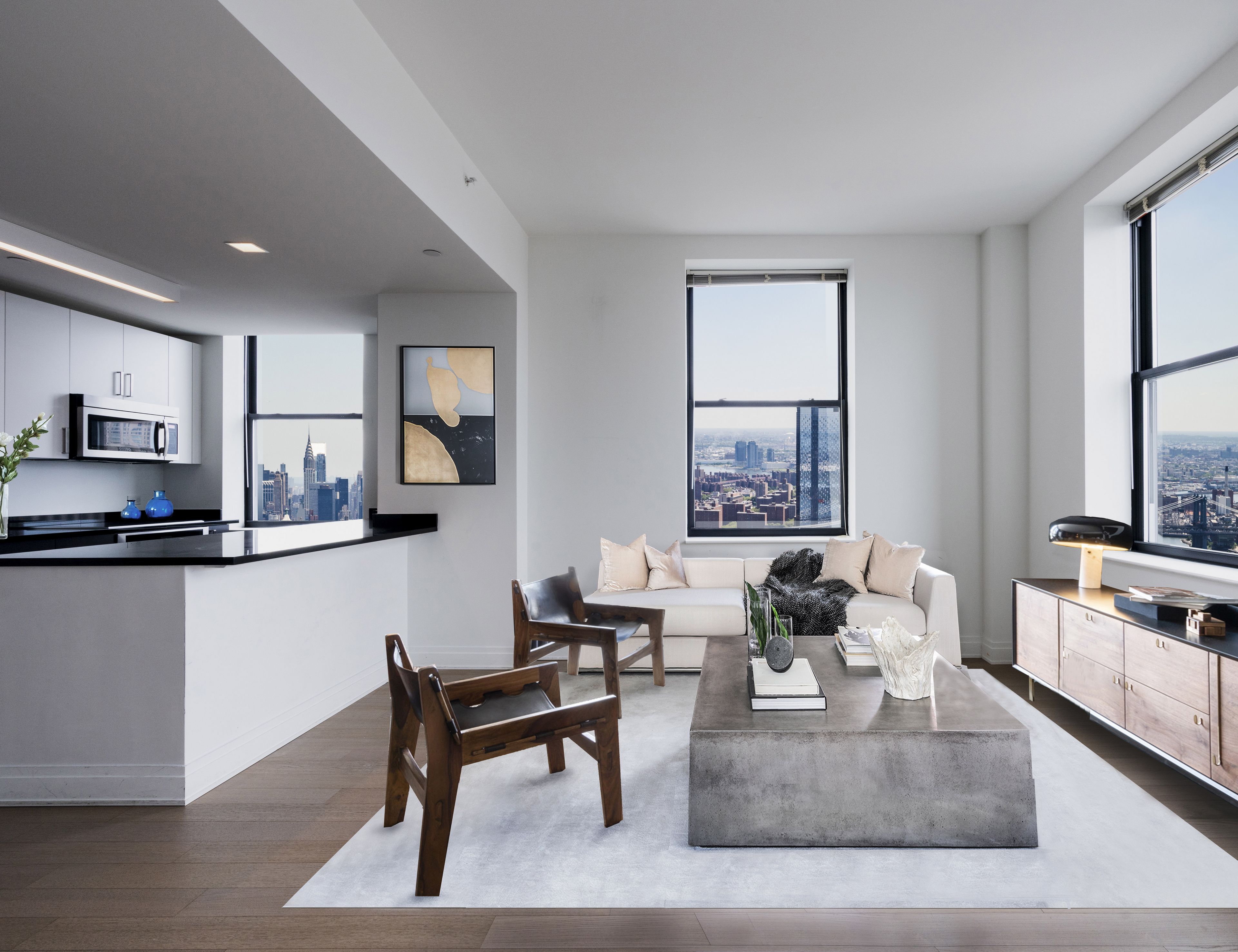 70 Pine Street 1205, Financial District, Downtown, NYC - 2 Bedrooms  
2 Bathrooms  
4 Rooms - 