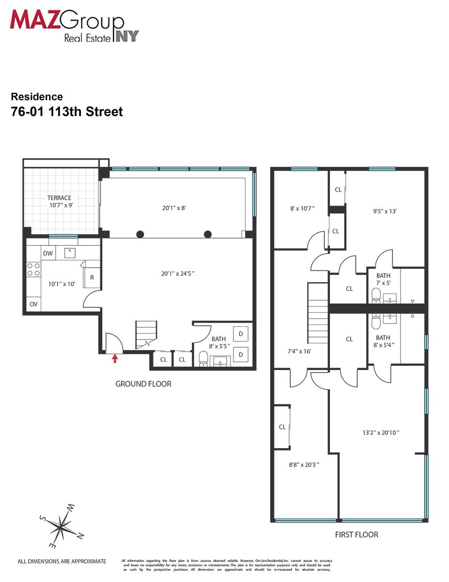 Floorplan for 76-01 113th Street