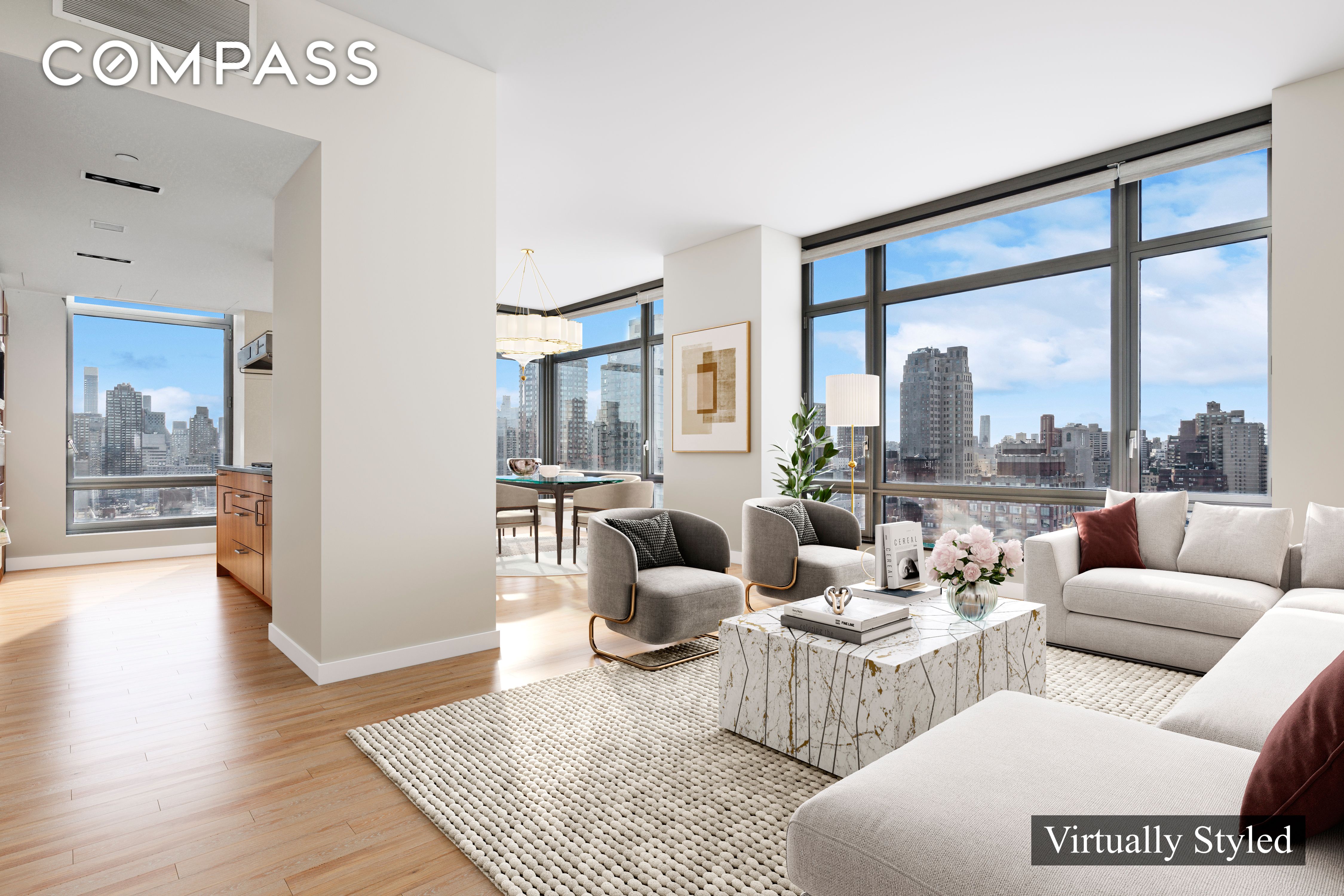 450 East 83rd Street 20D, Upper East Side, Upper East Side, NYC - 3 Bedrooms  
3.5 Bathrooms  
6 Rooms - 