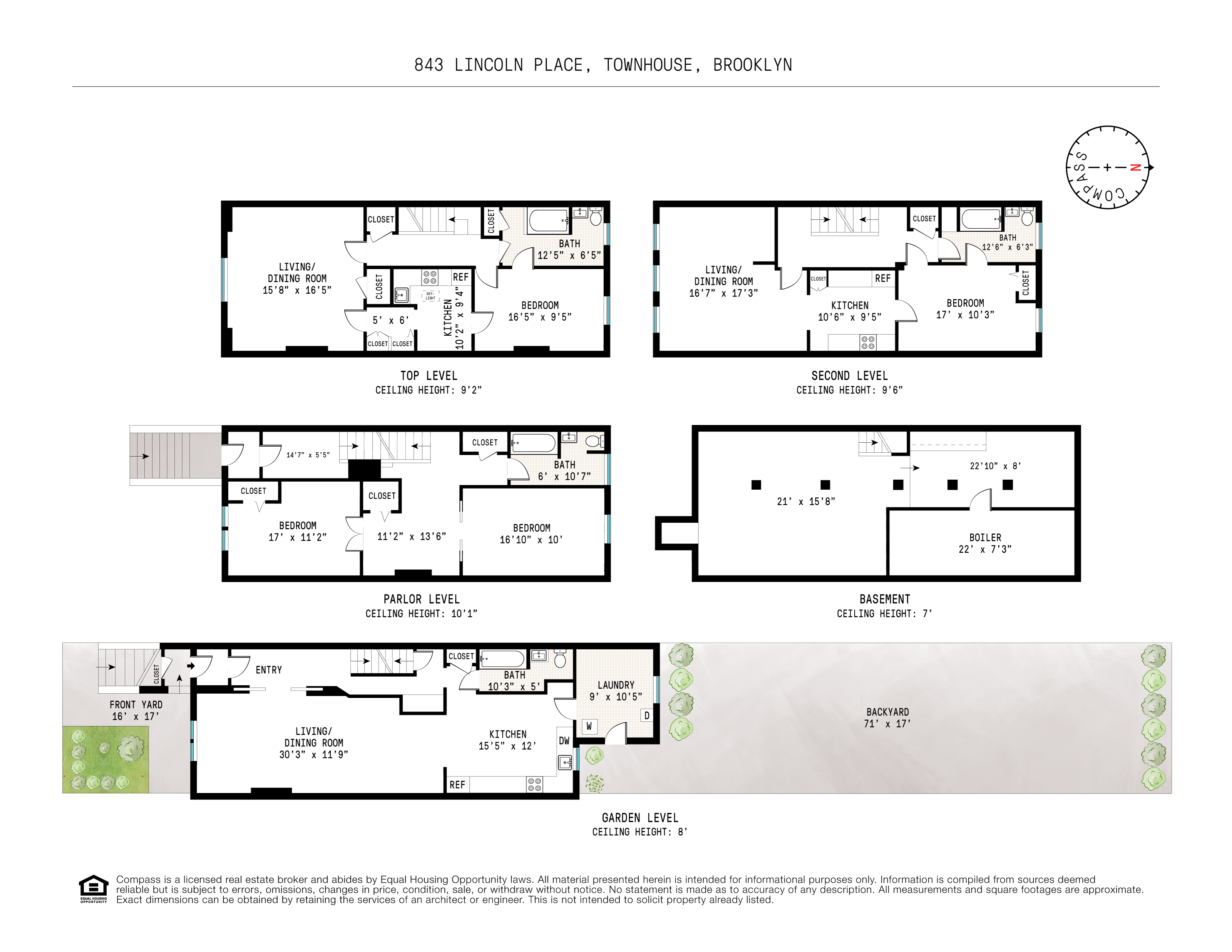 Floorplan for 843 Lincoln Place, 1