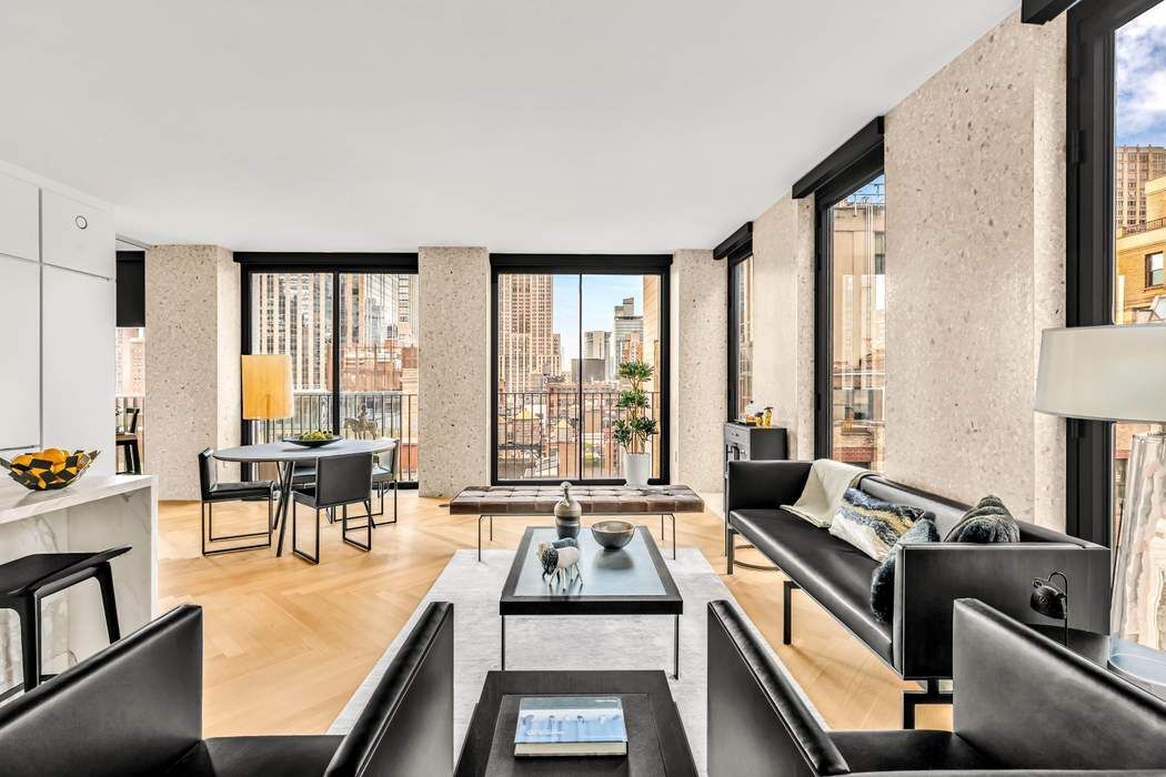 16 West 40th Street 20C, Chelsea And Clinton, Downtown, NYC - 2 Bedrooms  
2.5 Bathrooms  
5 Rooms - 