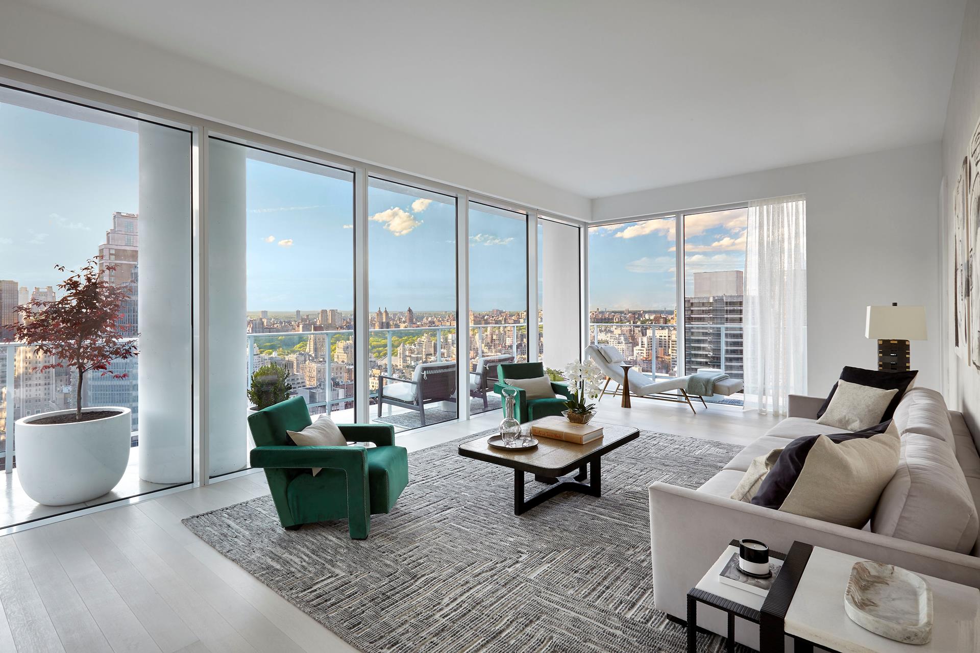 200 East 59th Street 23E, Sutton, Midtown East, NYC - 2 Bedrooms  
2.5 Bathrooms  
4 Rooms - 