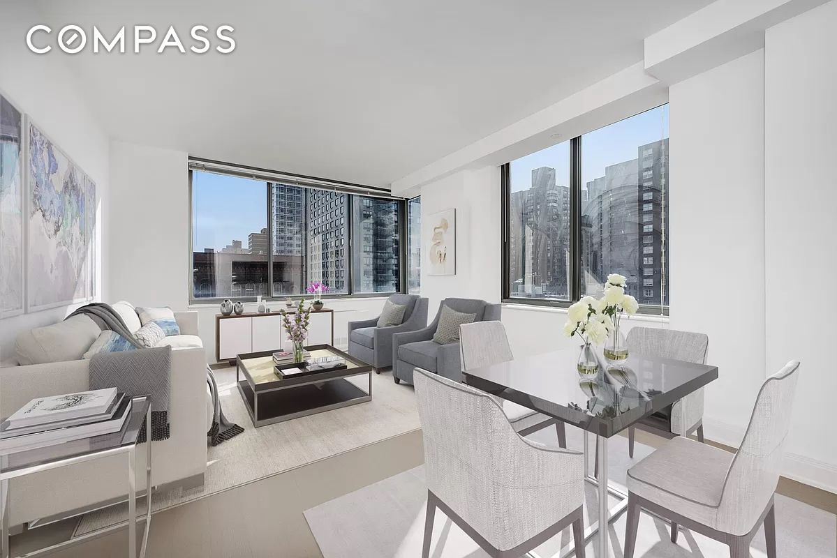 222 East 34th Street 1022, Kips Bay, Midtown East, NYC - 2 Bedrooms  
2 Bathrooms  
3 Rooms - 