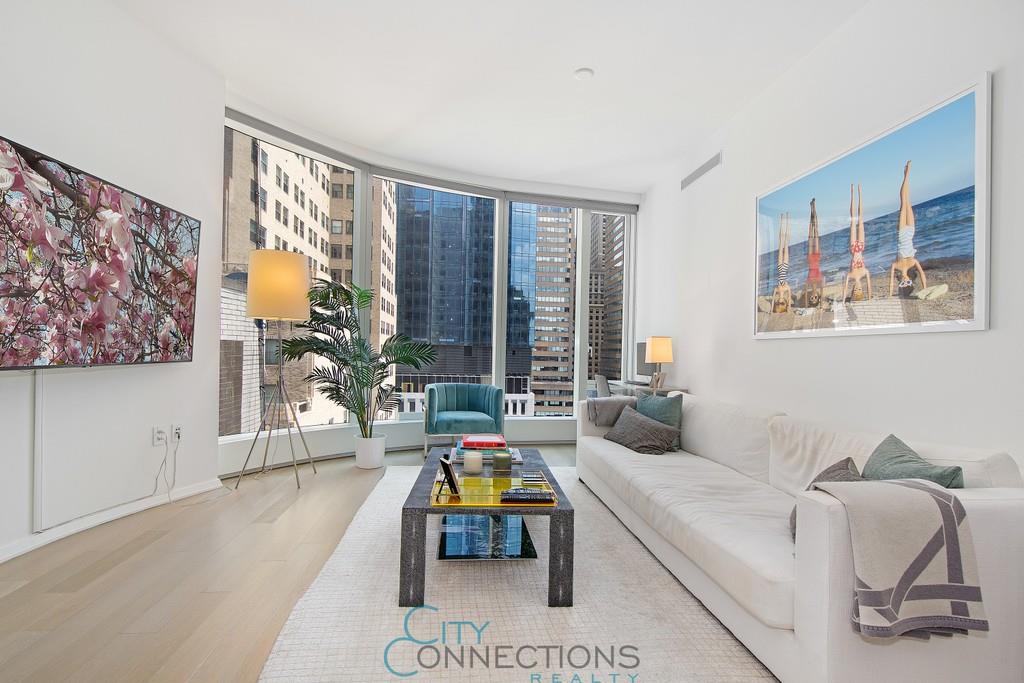 50 West Street 11-A, Financial District, Downtown, NYC - 1 Bedrooms  
1.5 Bathrooms  
4 Rooms - 