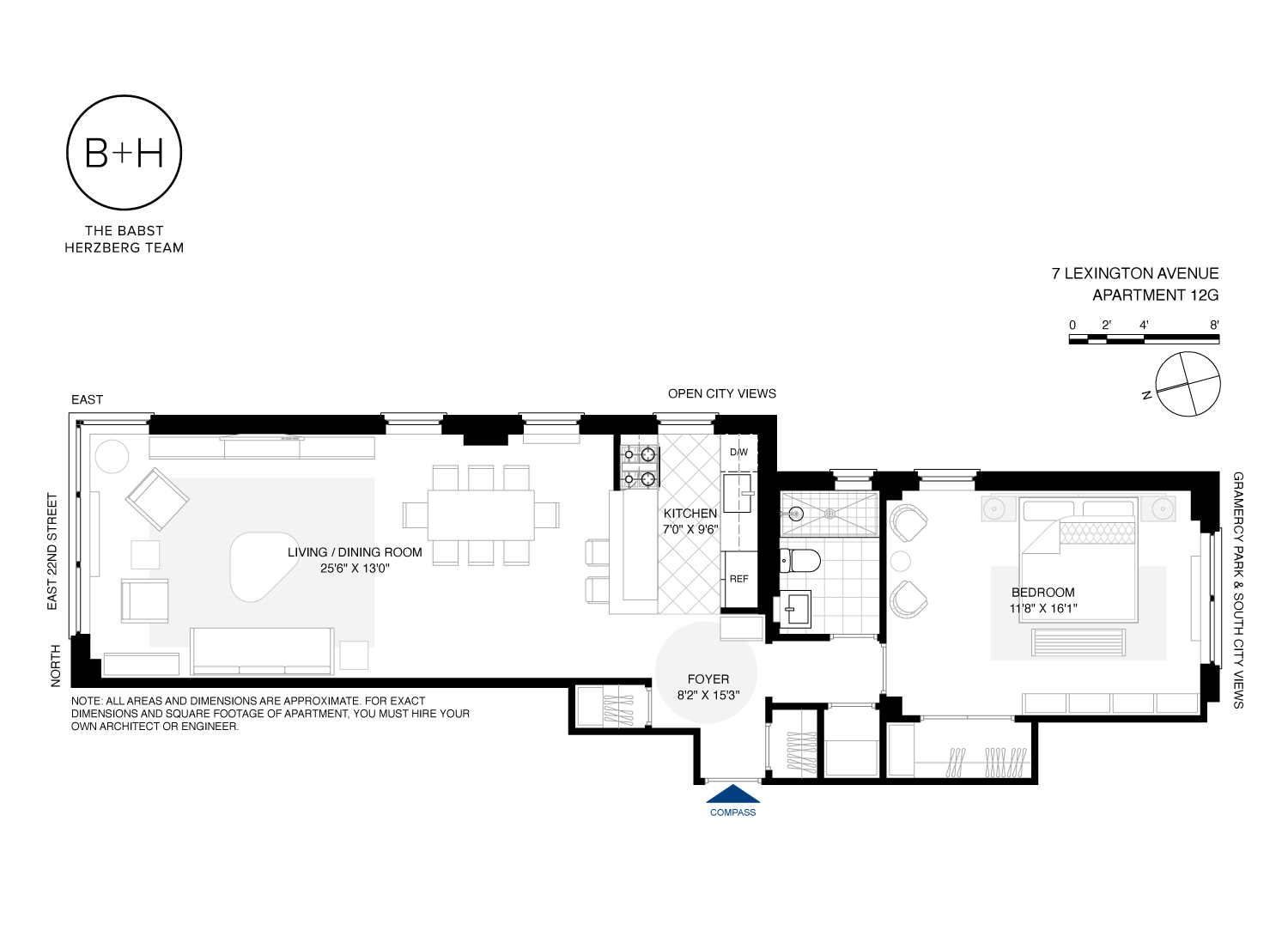 Floorplan for 7 Lexington Avenue, PHG