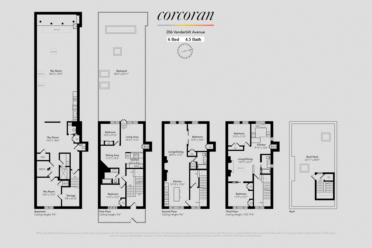 Floorplan for 206 Vanderbilt Avenue