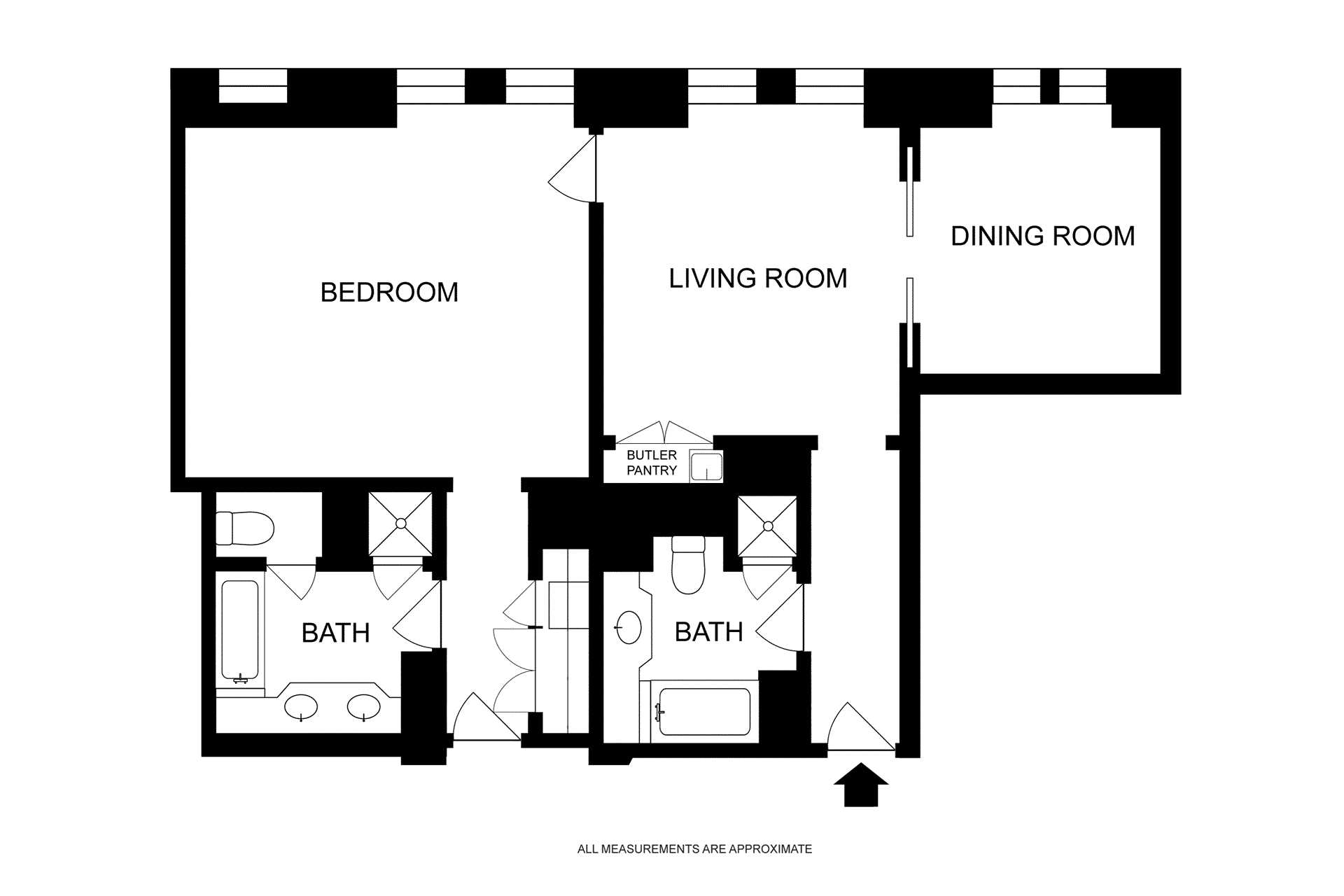 Floorplan for 2 East 55th Street, 922