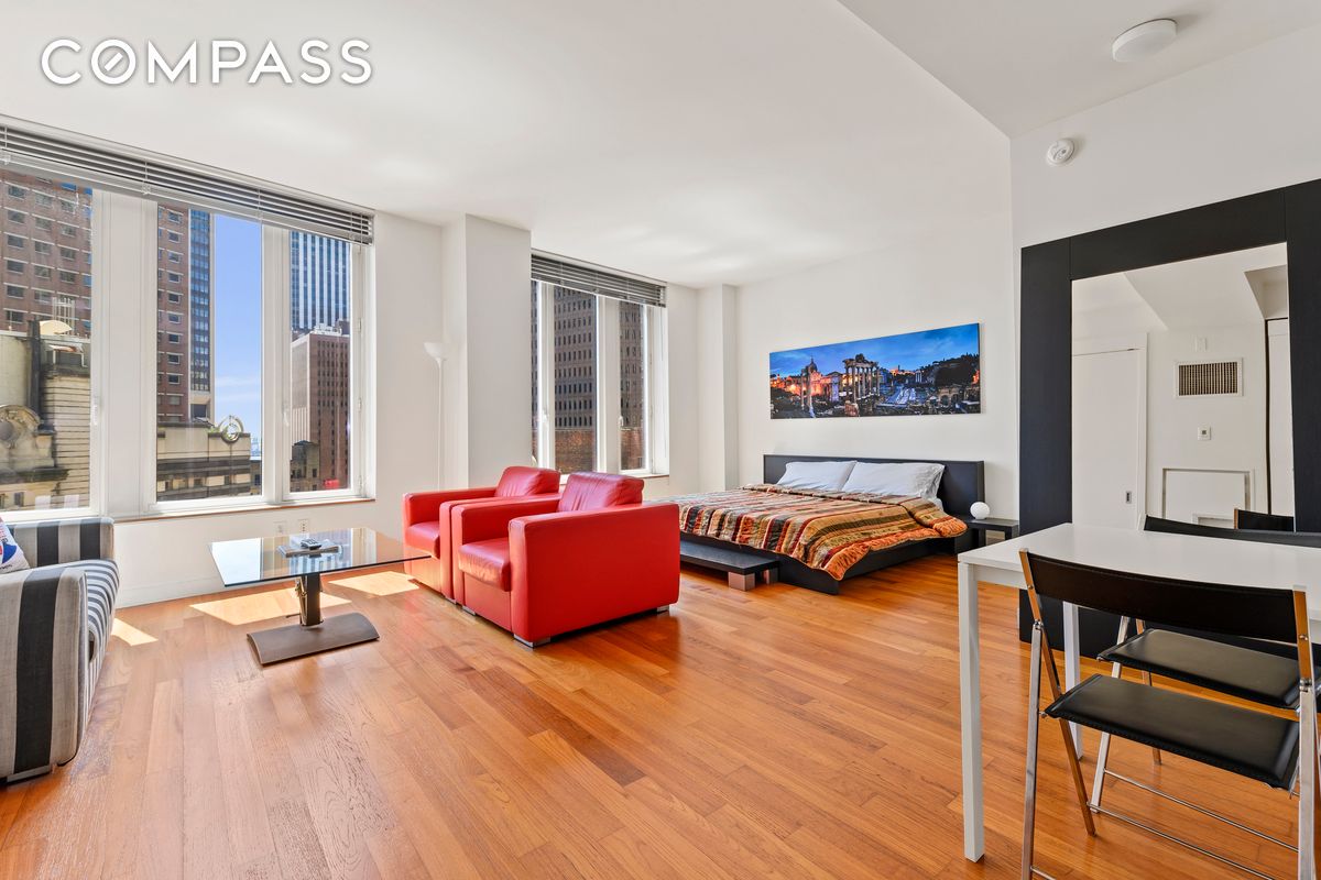 15 William Street 15D, Financial District, Downtown, NYC - 1 Bathrooms  
2 Rooms - 