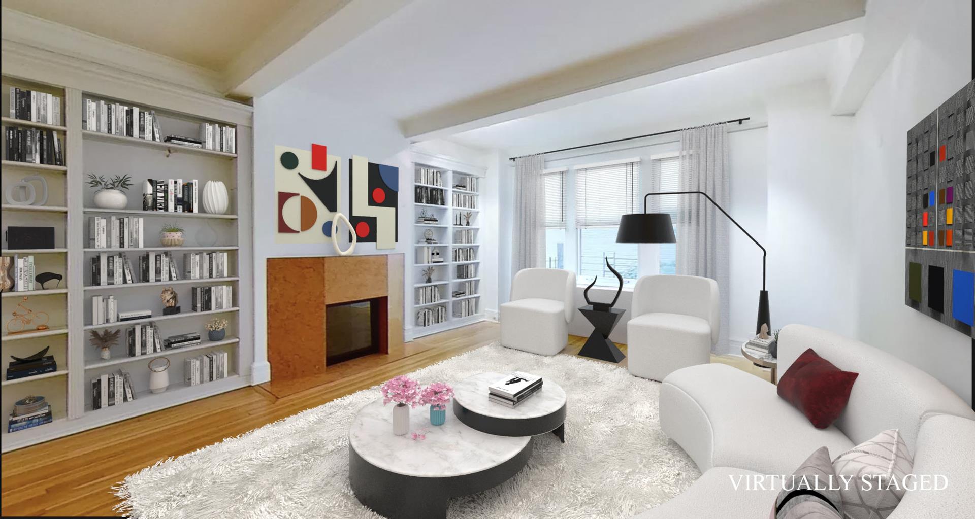 444 East 57th Street 4C, Sutton, Midtown East, NYC - 2 Bedrooms  
2 Bathrooms  
5 Rooms - 