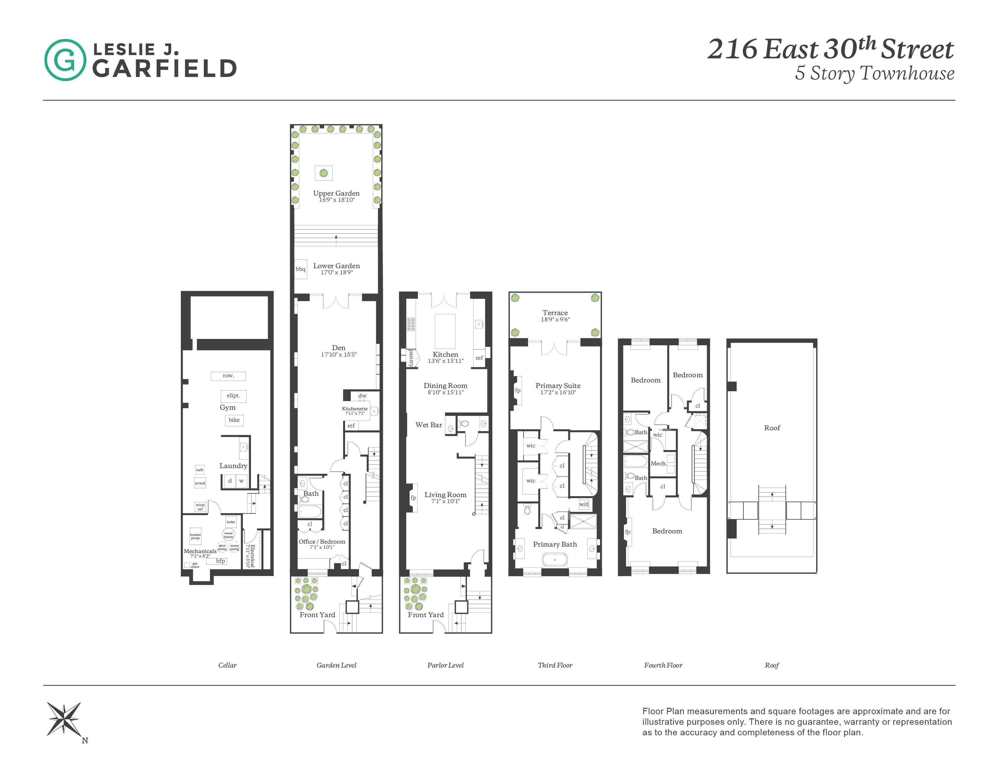 Floorplan for 216 East 30th Street