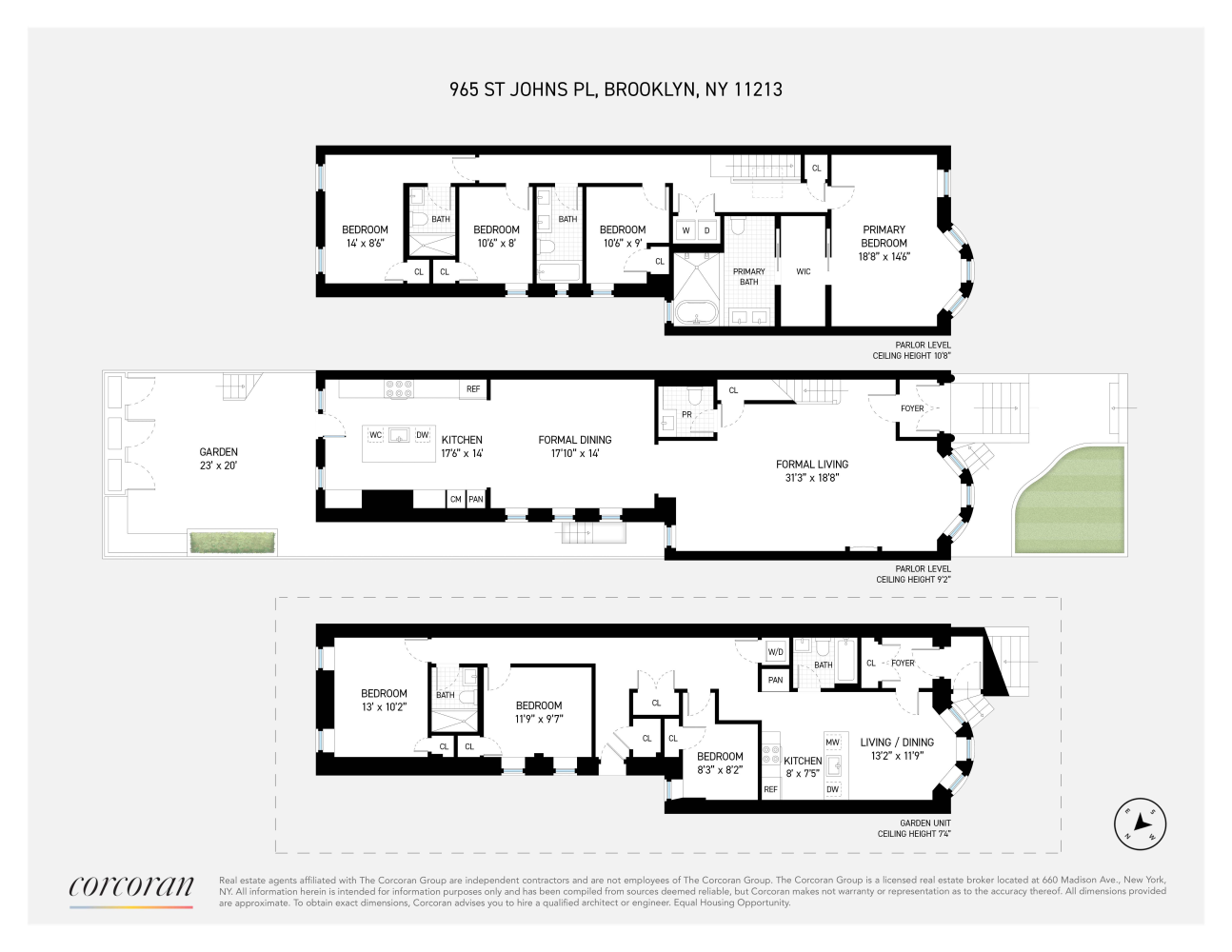 Floorplan for 965 St Johns Place