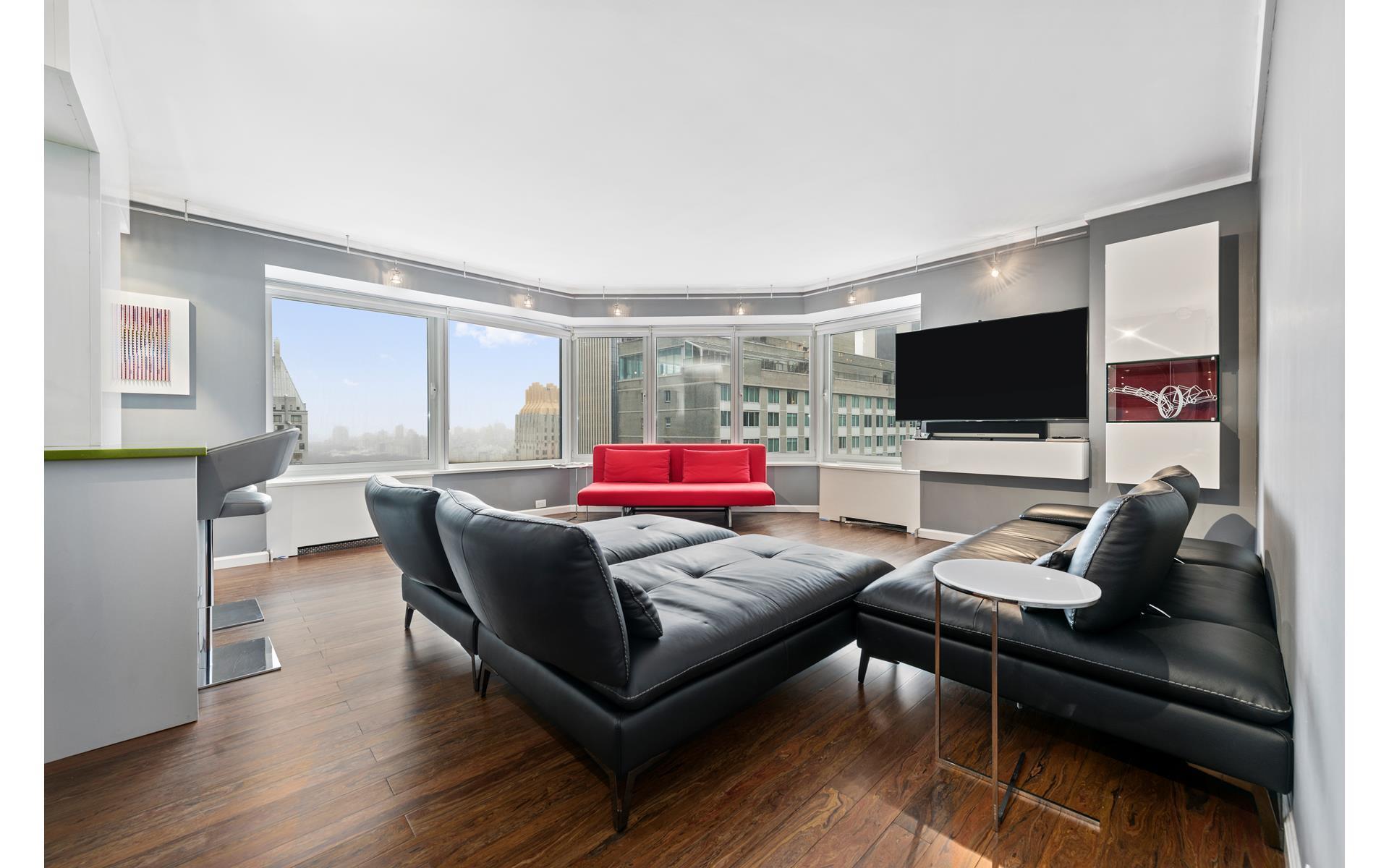 150 West 56th Street 3302, Chelsea And Clinton, Downtown, NYC - 1 Bedrooms  
1.5 Bathrooms  
3 Rooms - 