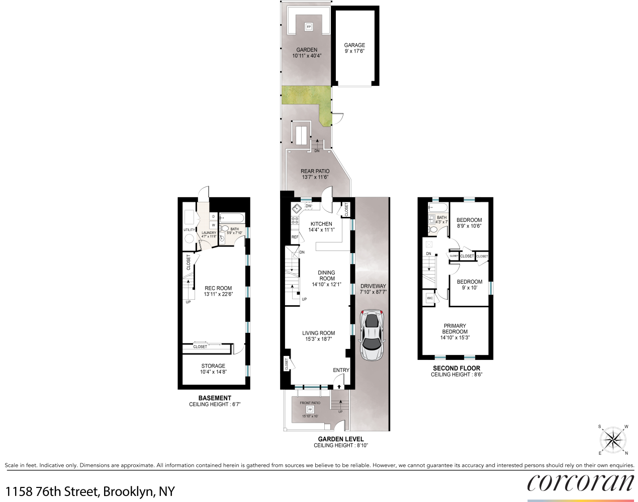 Floorplan for 1158 76th Street