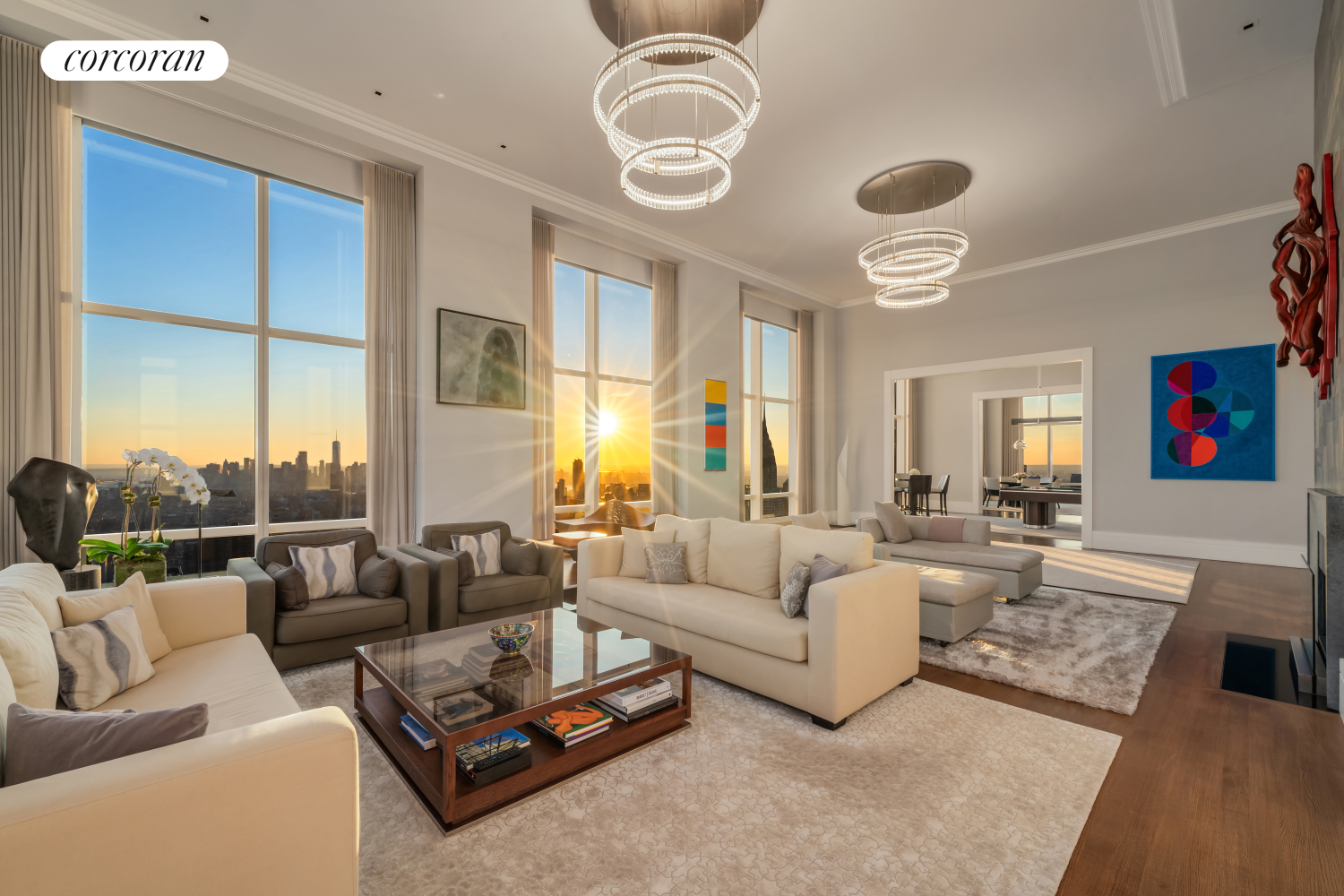 845 United Nations Plaza Ph88b, Turtle Bay, Midtown East, NYC - 4 Bedrooms  
3.5 Bathrooms  
8 Rooms - 
