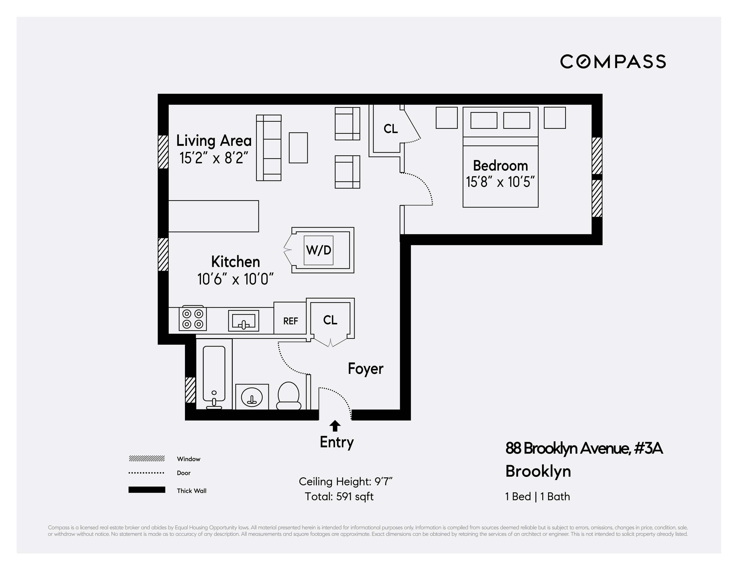 Floorplan for 88 Brooklyn Avenue, A3