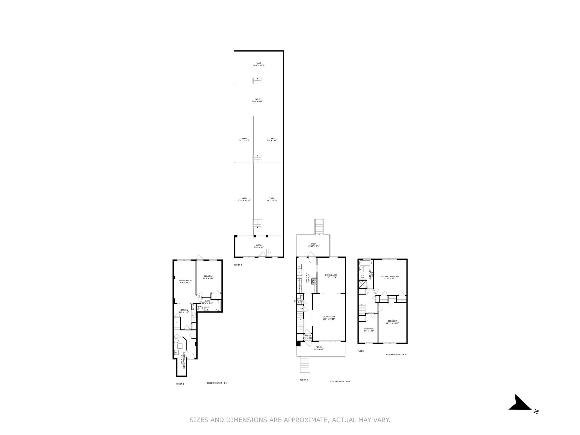Floorplan for 3333 Pearsall Avenue
