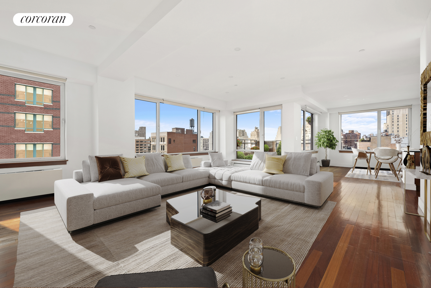 63 West 17th Street 9A, Flatiron, Downtown, NYC - 3 Bedrooms  
2.5 Bathrooms  
5 Rooms - 