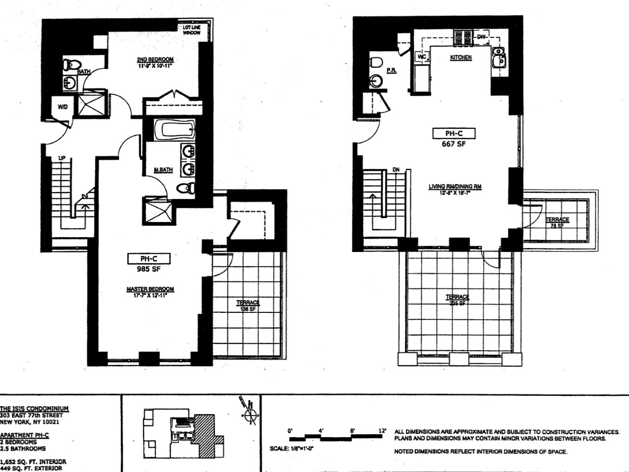 Floorplan for 303 East 77th Street, PHC