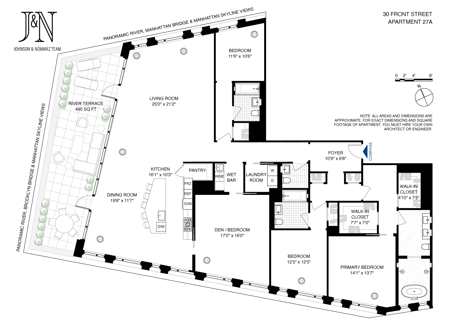 Floorplan for 30 Front Street, 27A