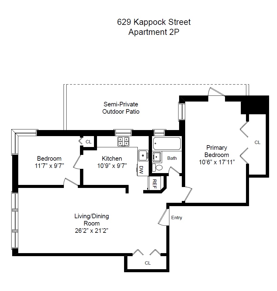 629 KAPPOCK Street, New York, NY 10463, 2 Bedrooms Bedrooms, 5 Rooms Rooms,1 BathroomBathrooms,Residential,For Sale,BONNIE CREST,KAPPOCK,RPLU-798322817223