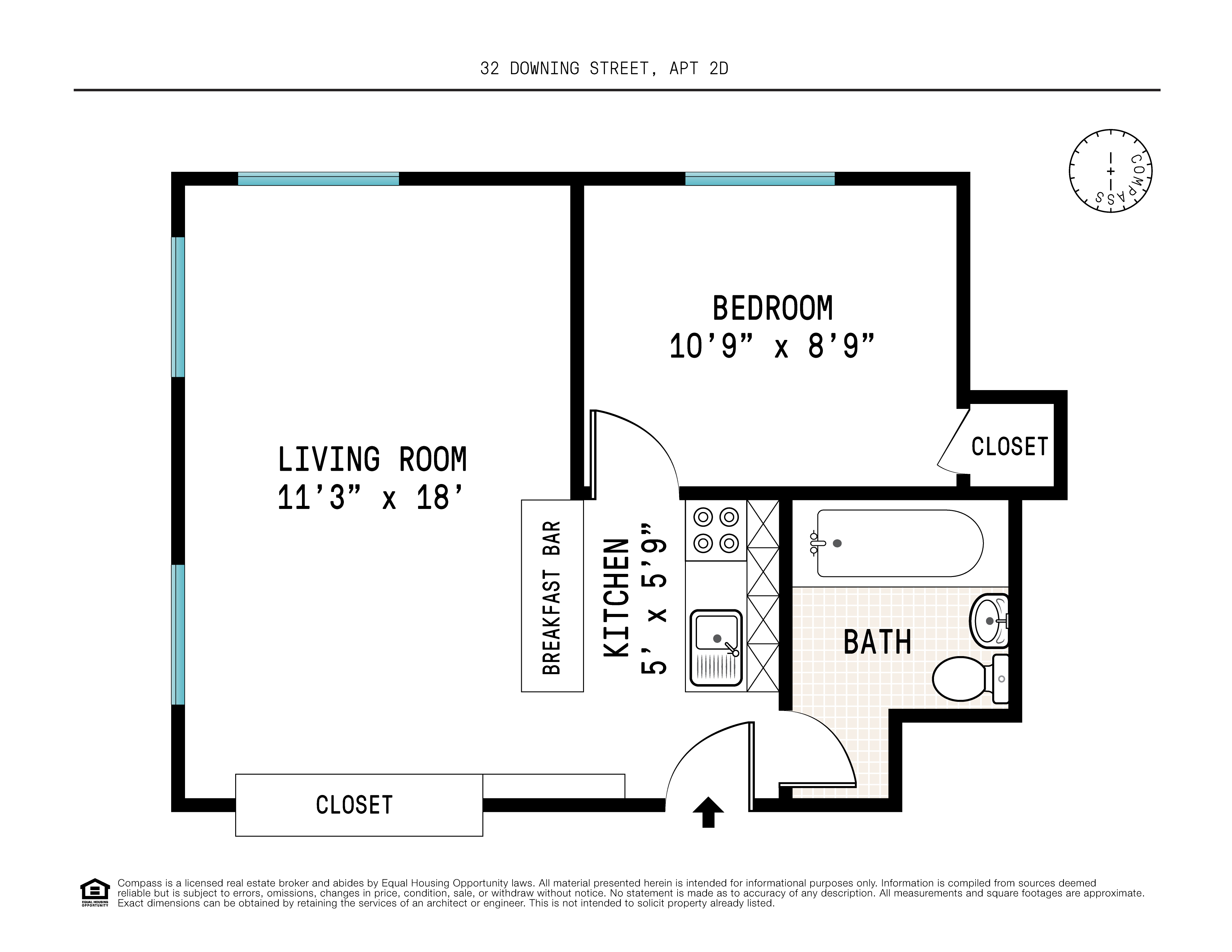 Floorplan for 32 Downing Street, 2D