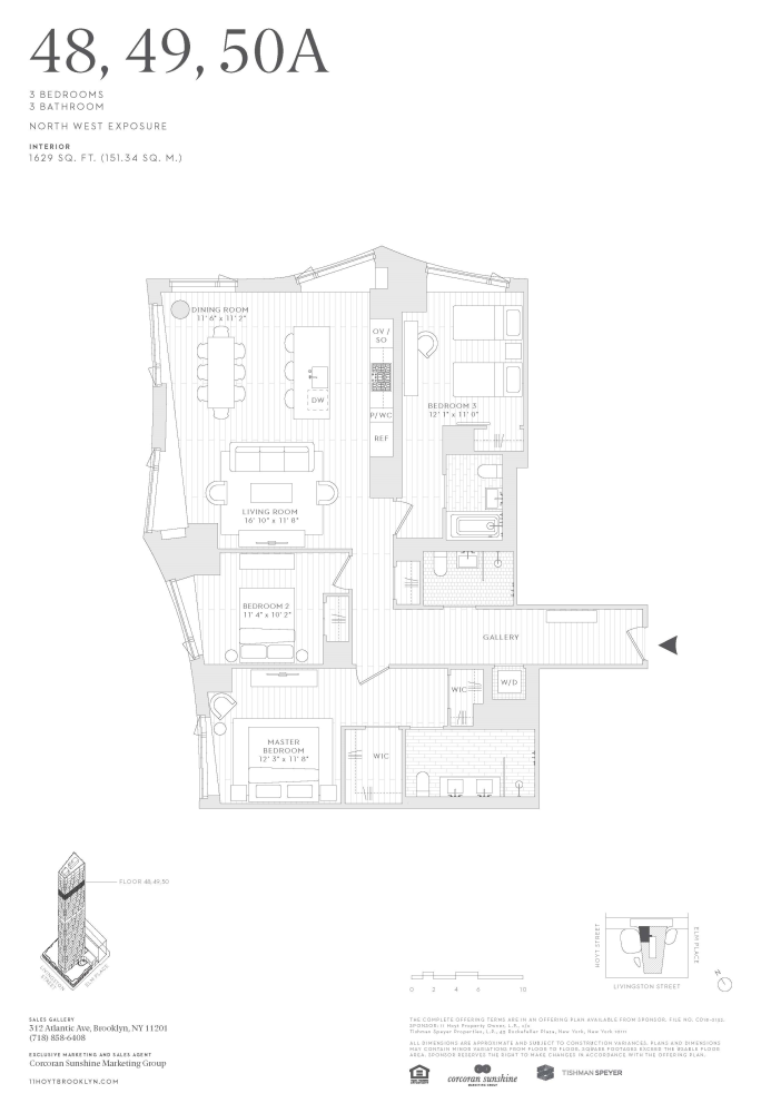 Floorplan for 11 Hoyt Street, 49A