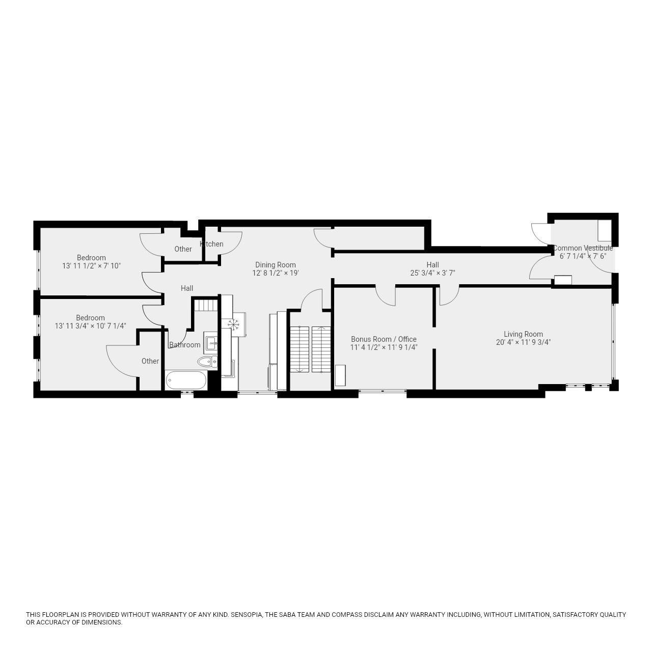 Floorplan for 1561 Carroll Street, 1