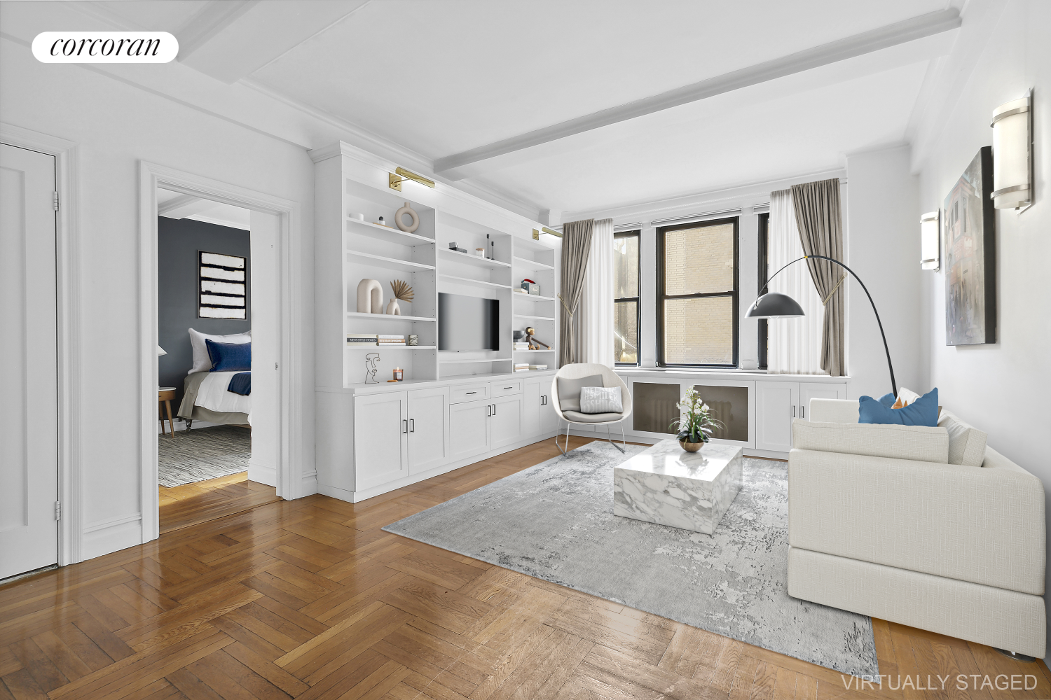 260 West End Avenue 1F, Lincoln Sq, Upper West Side, NYC - 1 Bedrooms  
1.5 Bathrooms  
3 Rooms - 