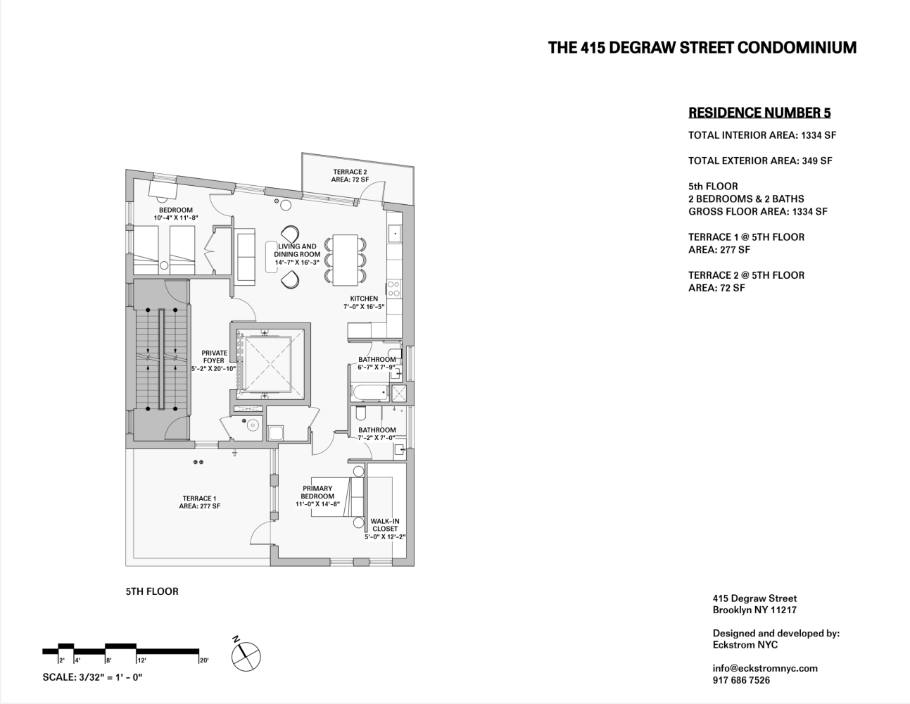 Floorplan for 415 De Graw Street, PH