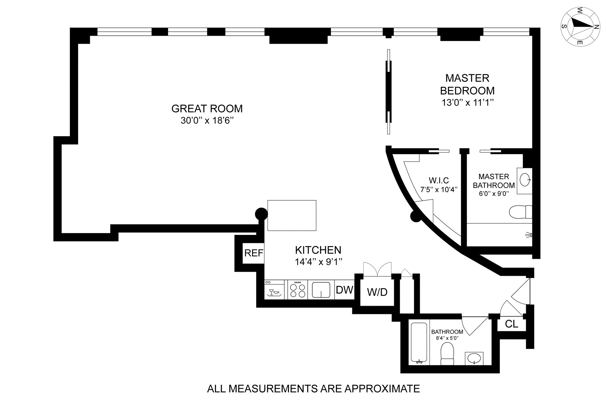 Floorplan for 10 Bleecker Street, 5D