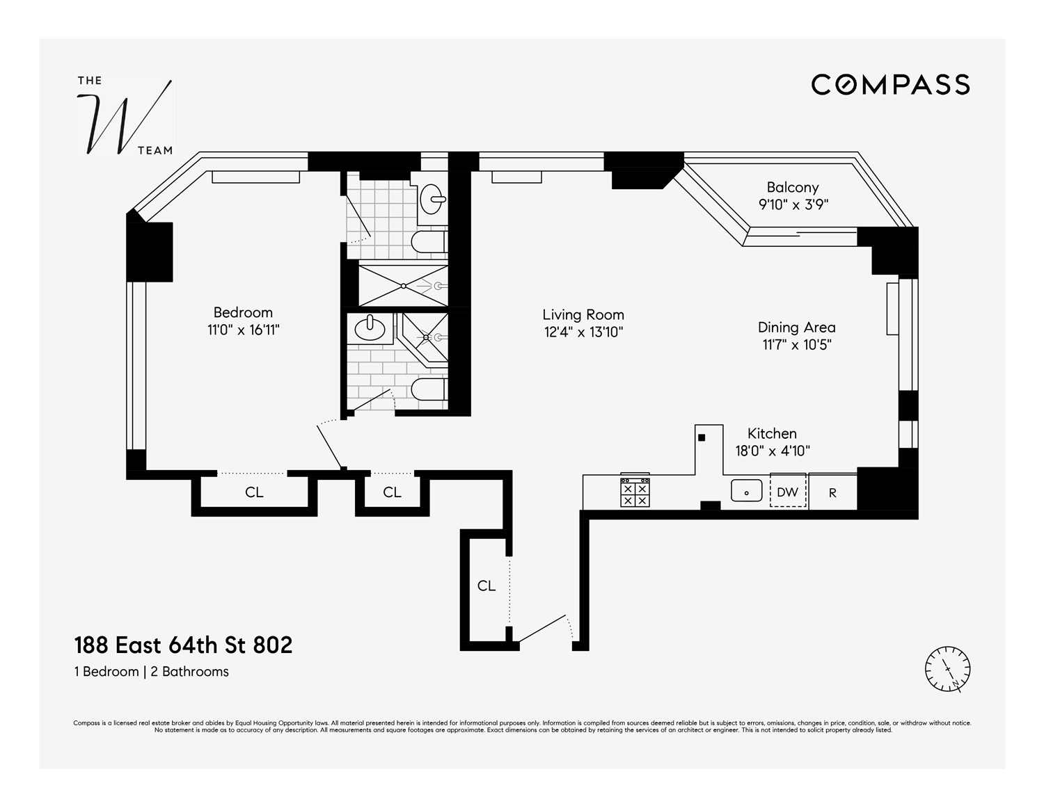 Floorplan for 188 East 64th Street, 802