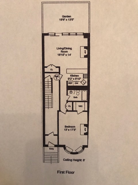 Floorplan for 1215 Park Avenue, 1
