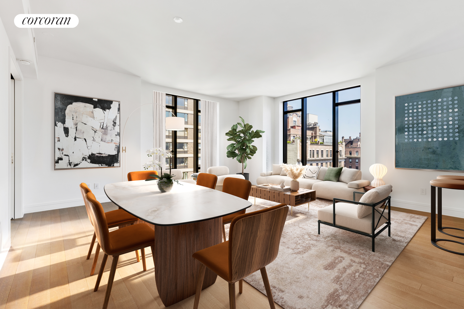430 East 58th Street 17A, Sutton, Midtown East, NYC - 4 Bedrooms  
3.5 Bathrooms  
6 Rooms - 
