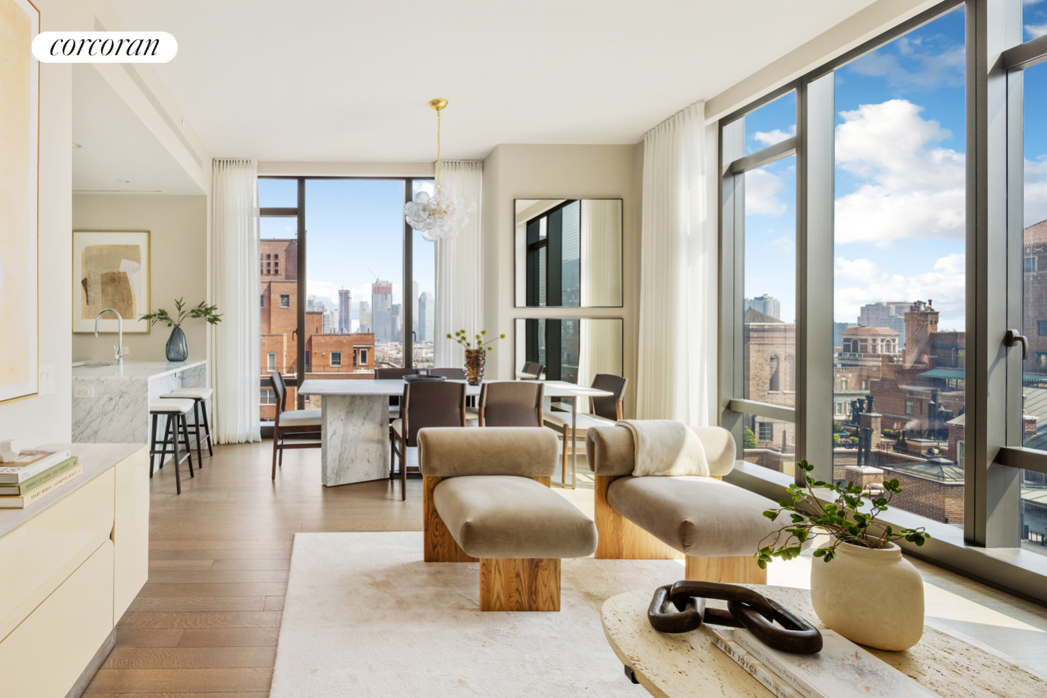 430 East 58th Street 27A, Sutton, Midtown East, NYC - 3 Bedrooms  
3.5 Bathrooms  
5 Rooms - 