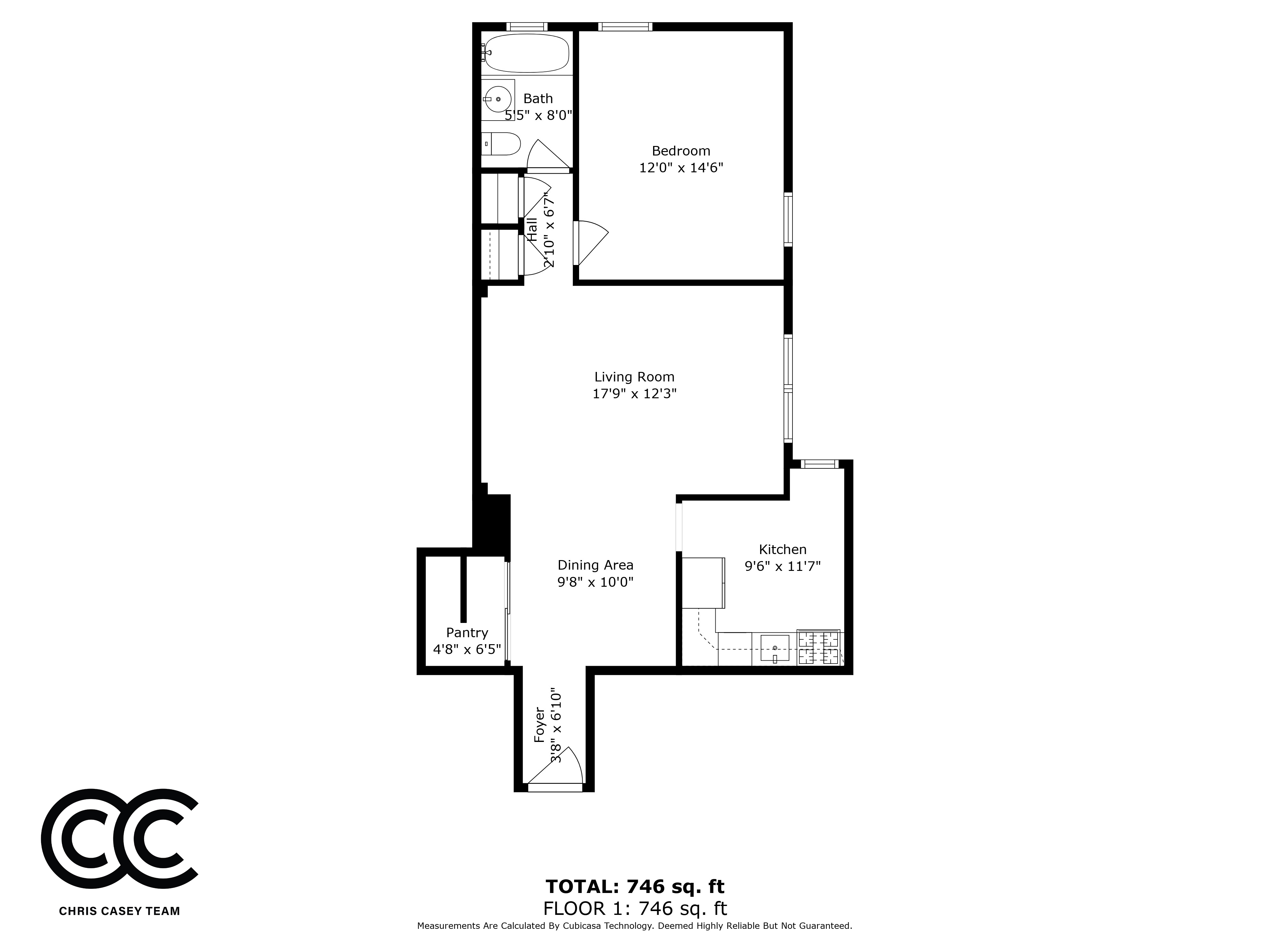 Floorplan for 5620 Netherland Avenue, 5B
