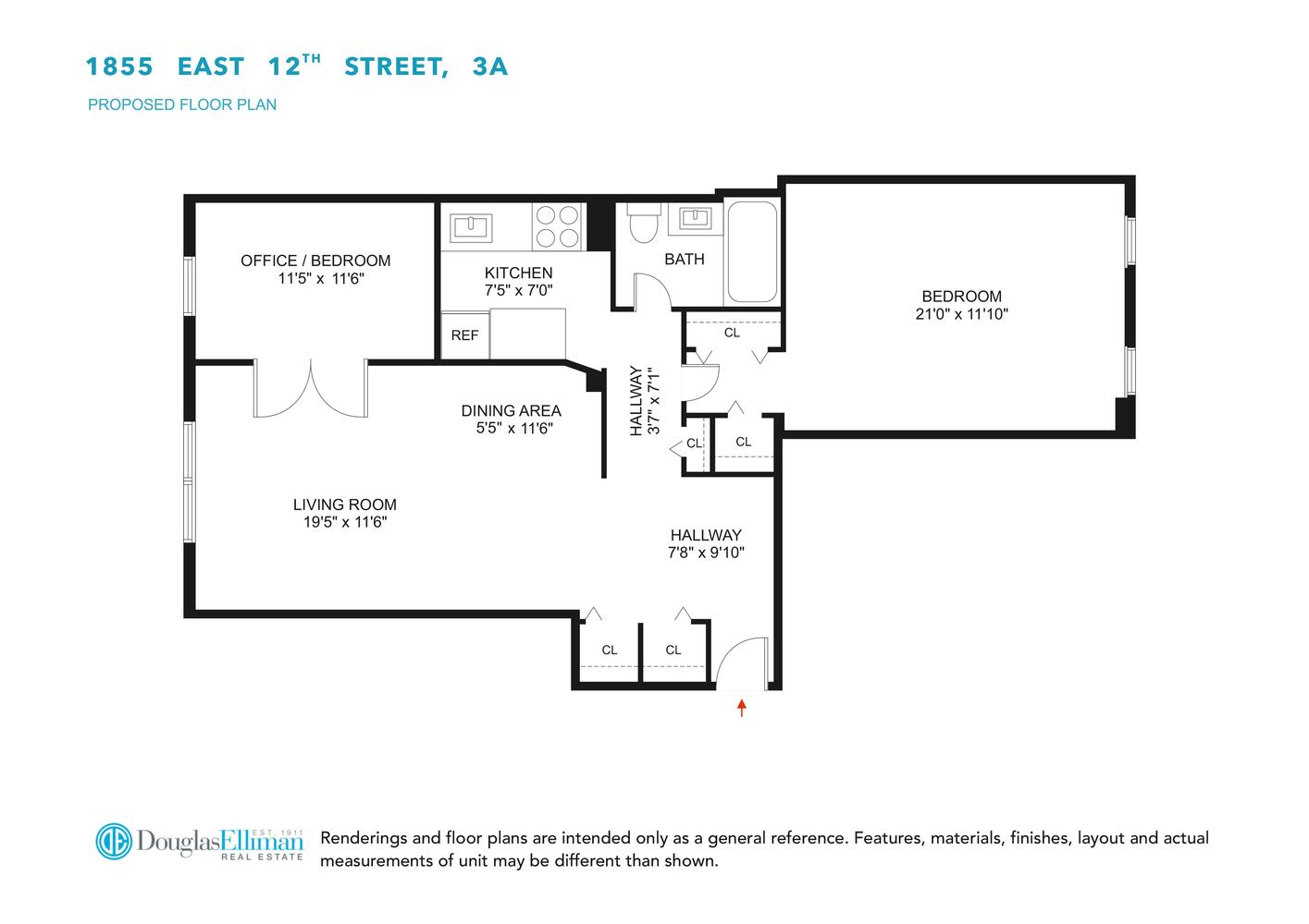 1855 E 12TH Street, New York, NY 11229, 2 Bedrooms Bedrooms, 4 Rooms Rooms,1 BathroomBathrooms,Residential,For Sale,12TH,RPLU-5122839742