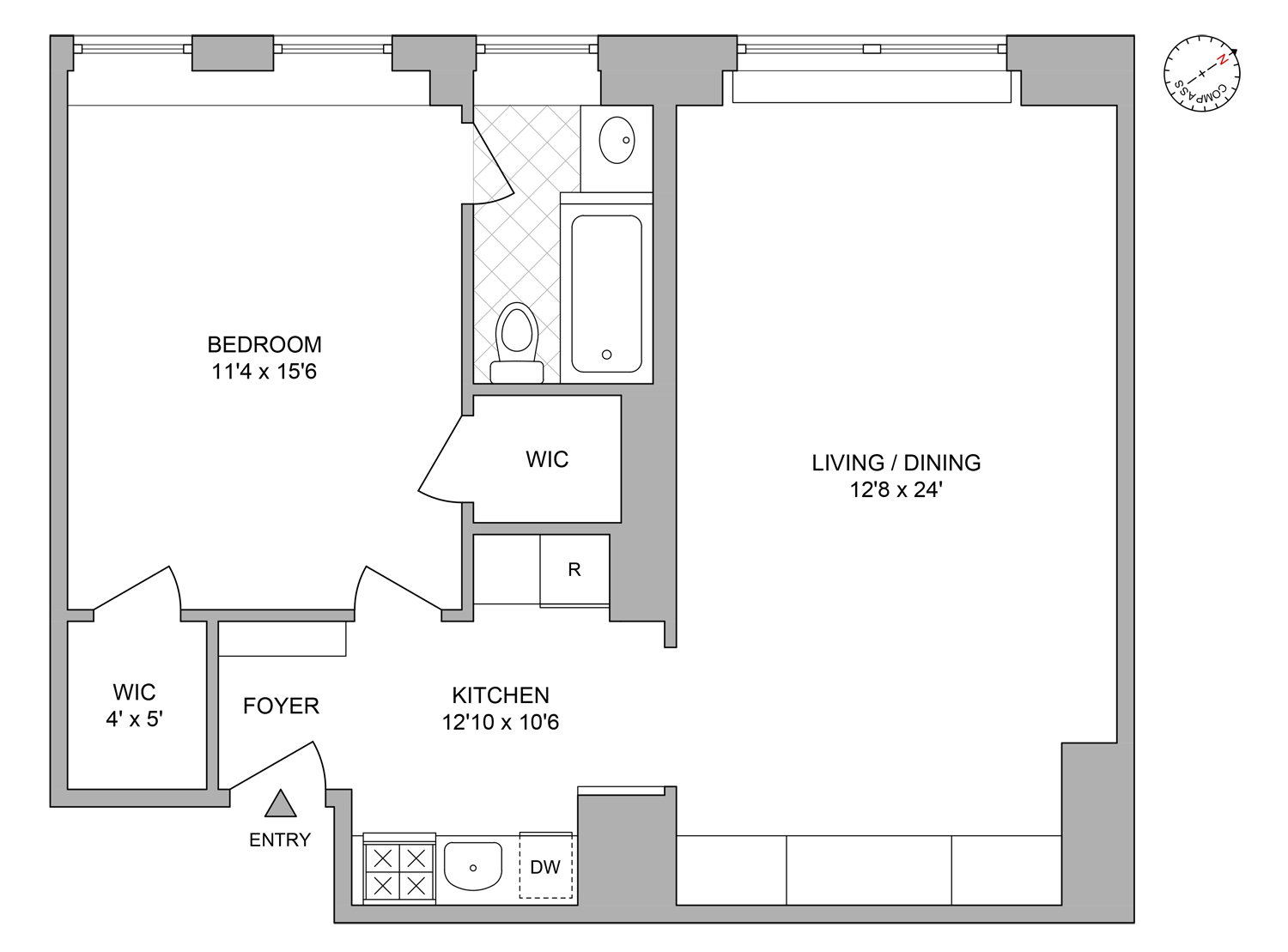 Floorplan for 205 East 78th Street, 3C