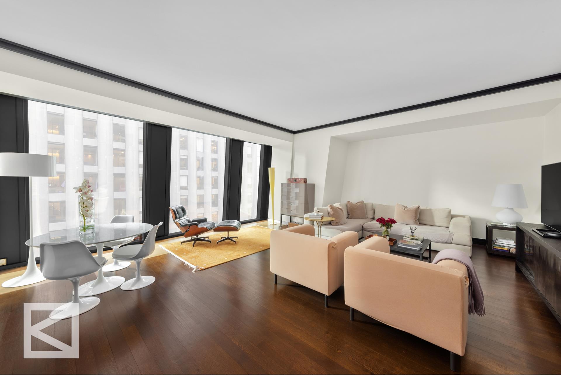 53 West 53rd Street 19G, Chelsea And Clinton, Downtown, NYC - 1 Bedrooms  
1.5 Bathrooms  
4 Rooms - 