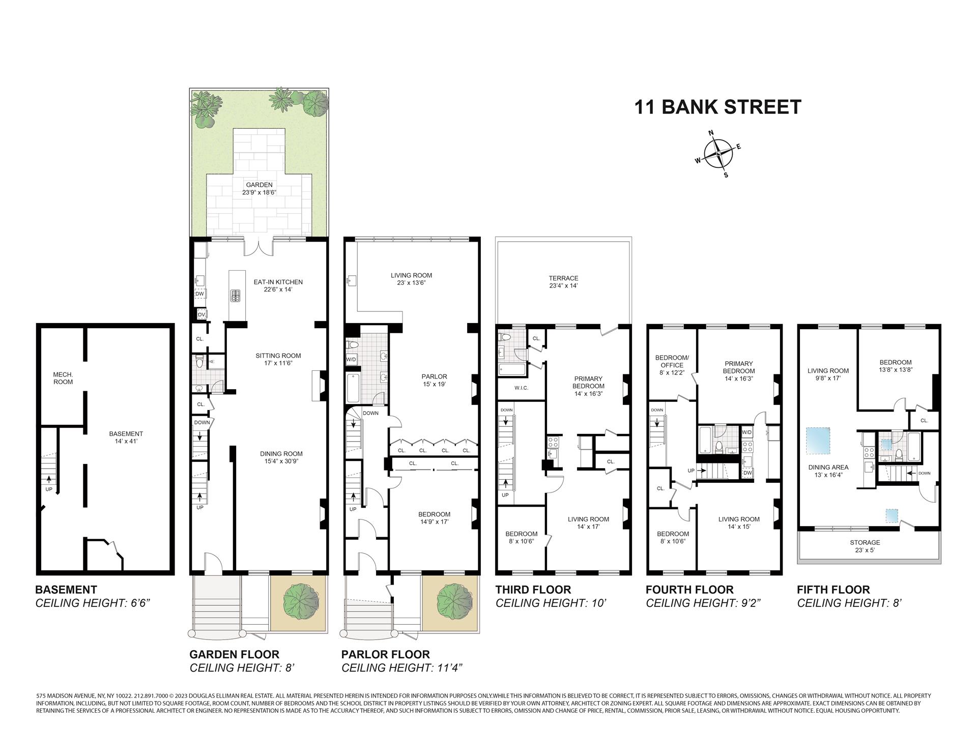 Floorplan for 11 Bank Street