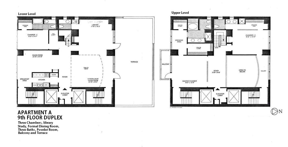 Floorplan for 216 East 47th Street, 9A