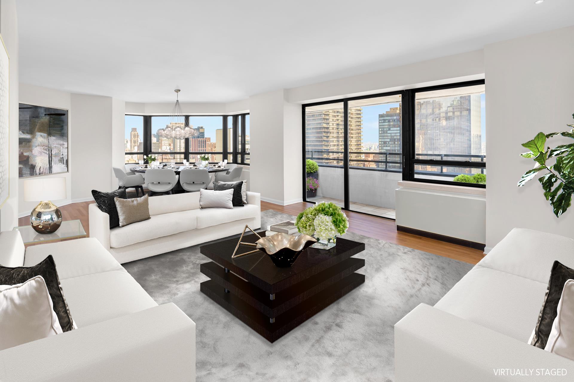 240 East 47th Street 28D, Turtle Bay, Midtown East, NYC - 2 Bedrooms  
2.5 Bathrooms  
5 Rooms - 