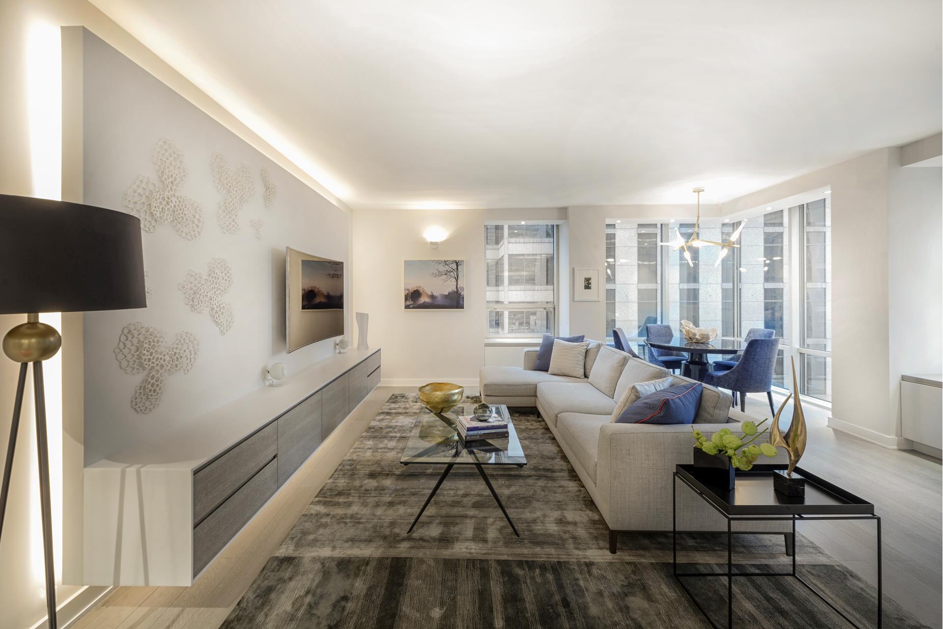 15 West 53rd Street 13J, Chelsea And Clinton,  - 1 Bedrooms  
1.5 Bathrooms  
3 Rooms - 