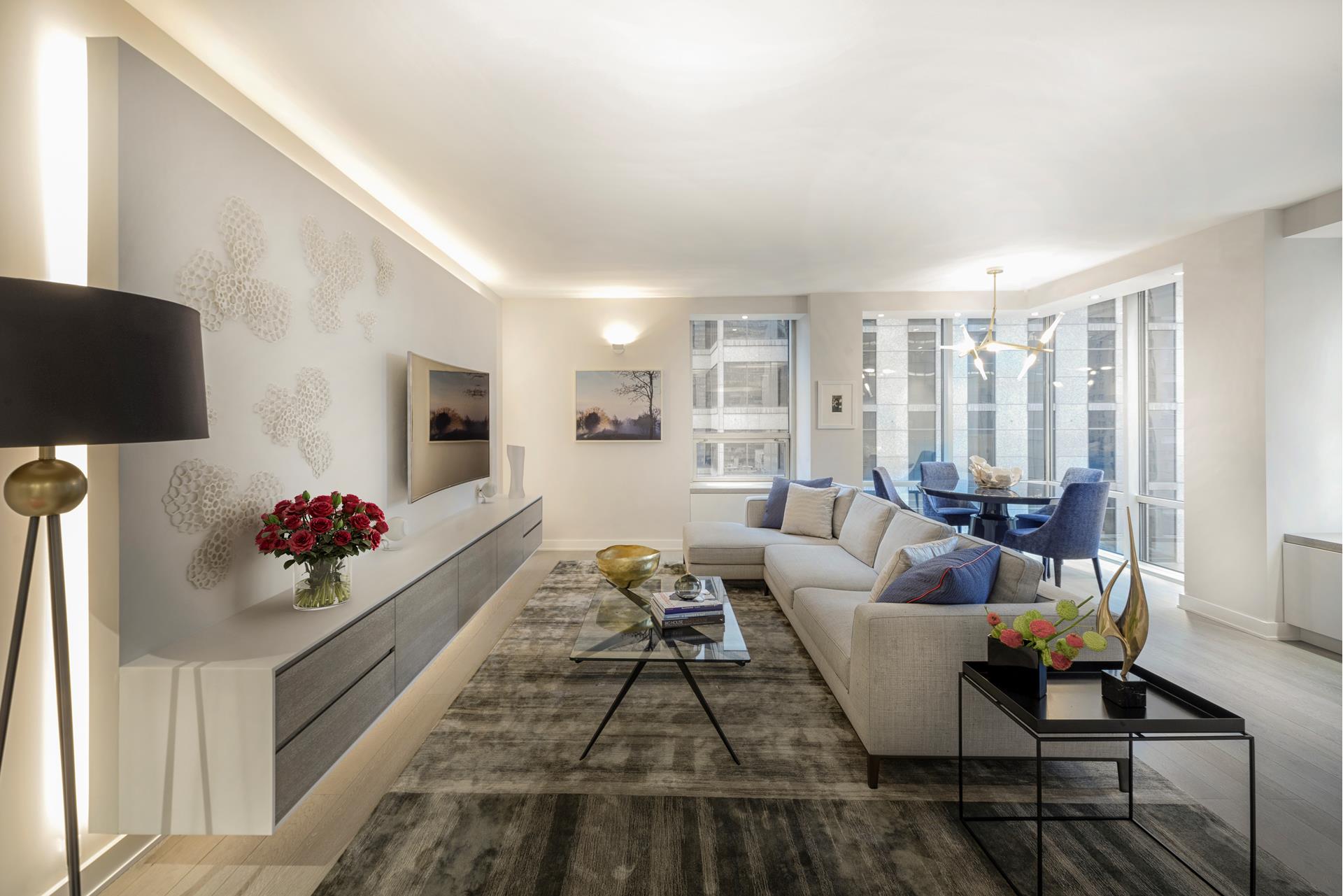 15 West 53rd Street 13J, Chelsea And Clinton, Downtown, NYC - 1 Bedrooms  
1.5 Bathrooms  
3 Rooms - 