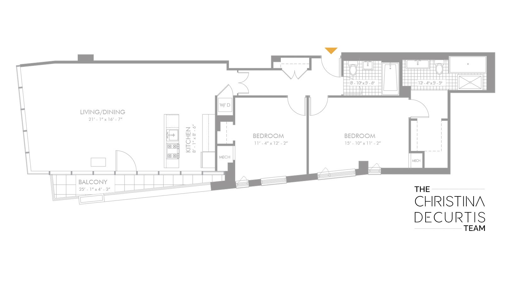 Floorplan for 5-19 Borden Avenue