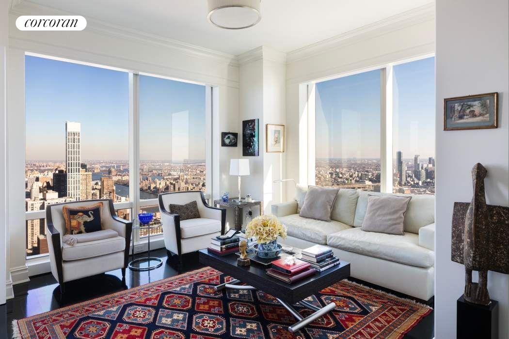 845 United Nations Plaza 63A, Turtle Bay, Midtown East, NYC - 2 Bedrooms  
2.5 Bathrooms  
5 Rooms - 