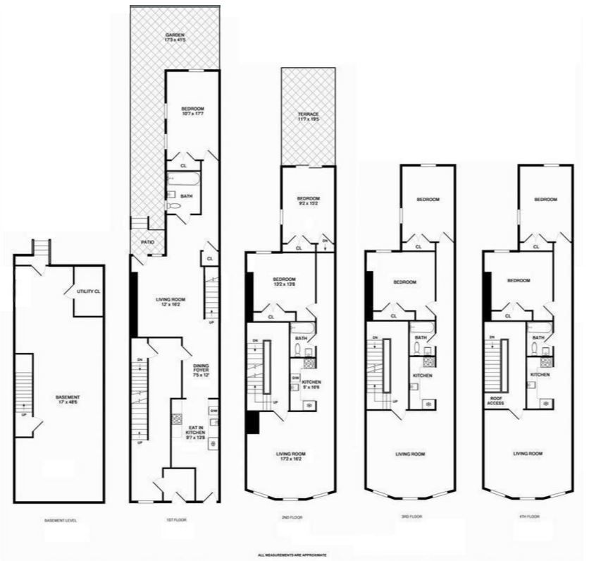 Floorplan for 469 West 141st Street