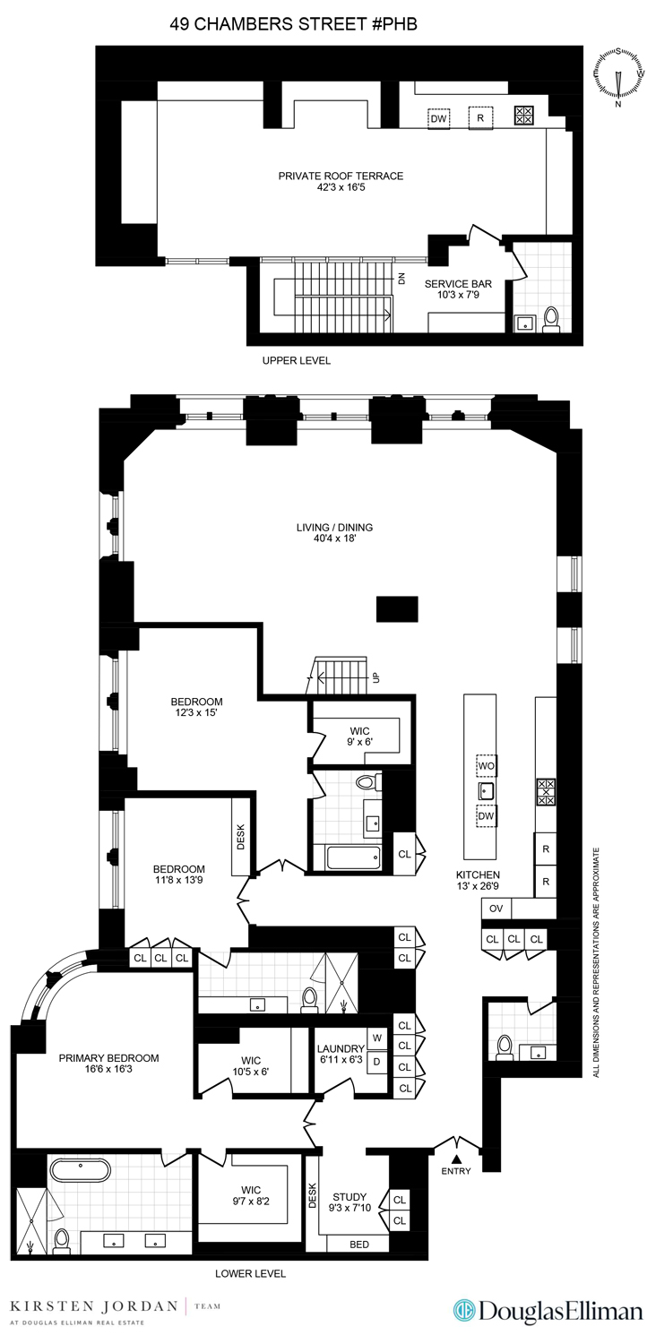 Floorplan for 49 Chambers Street, PHB