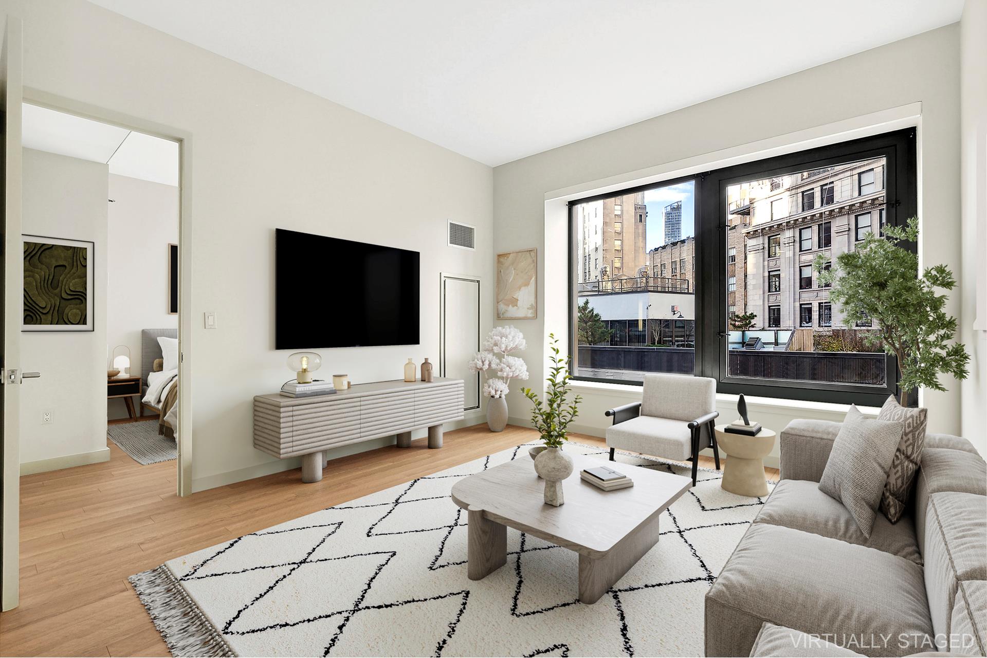 75 Wall Street 21G, Financial District, Downtown, NYC - 1 Bedrooms  
1.5 Bathrooms  
4 Rooms - 